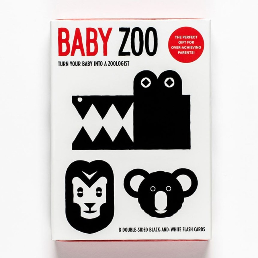 Play & Learn Laurence King Puzzles & Games | Baby Zoo Flash Cards - Turn Your Baby Into A Zoologist