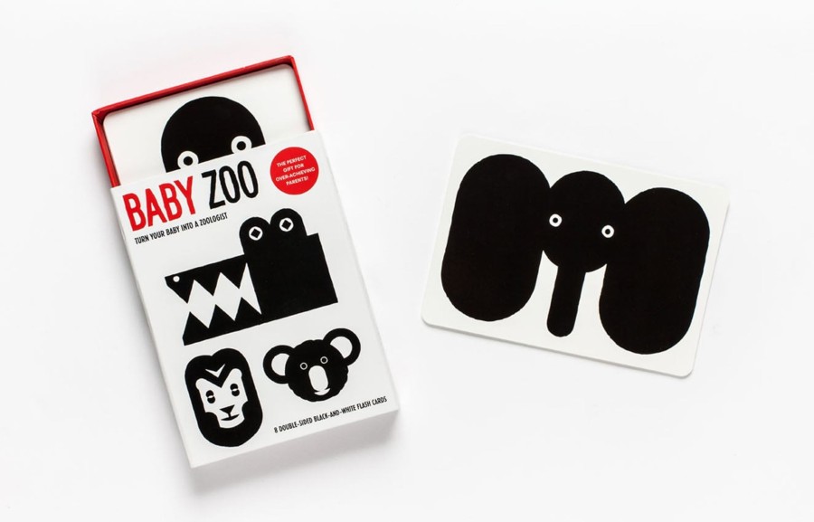 Play & Learn Laurence King Puzzles & Games | Baby Zoo Flash Cards - Turn Your Baby Into A Zoologist