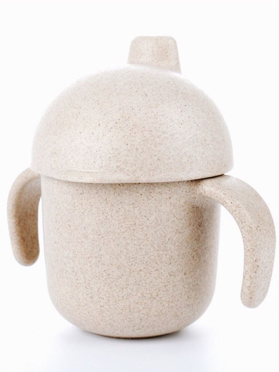 Gifts The Kids Collection Eid Gift Shop | Wheat Straw Sippy Cup In Oat