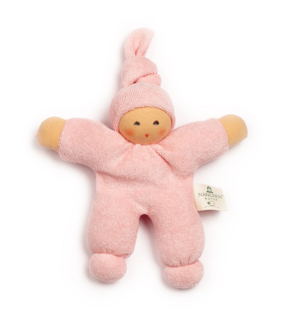 Play & Learn Nanchen Dolls & Accessories | Organic Cotton/Wool Natural Friend | Rosa