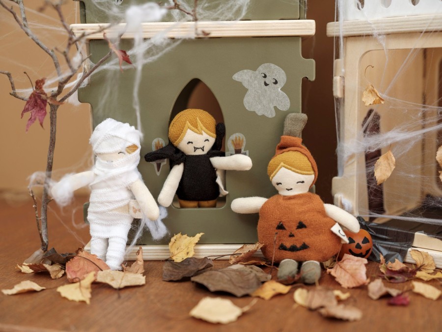 Play & Learn Fabelab Dolls & Accessories | Halloween Pocket Friend | Little Pumpkin