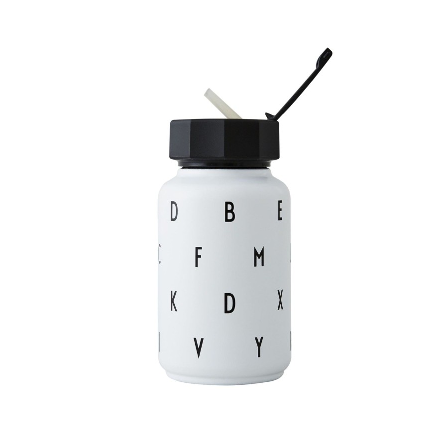 @Home Design Letters Bottles | Thermo/Insulated Bottle Kids In White By Design Letters