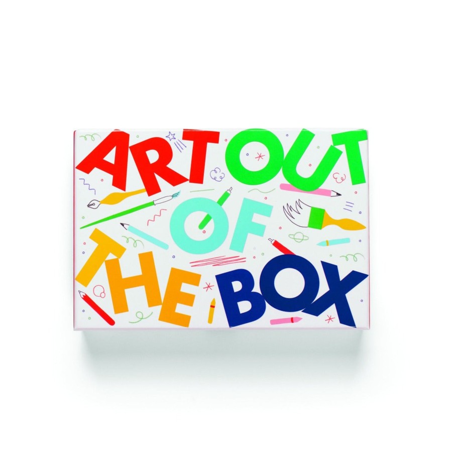 Play & Learn Laurence King Puzzles & Games | Art Out Of The Box | Creativity Games For Artists Of All Ages