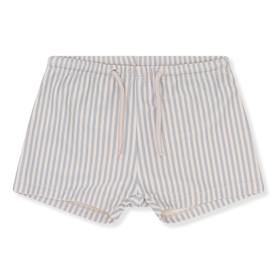 Gifts Konges Slojd Summer Shop | Aster Swim Shorts | Light Blue Stripe