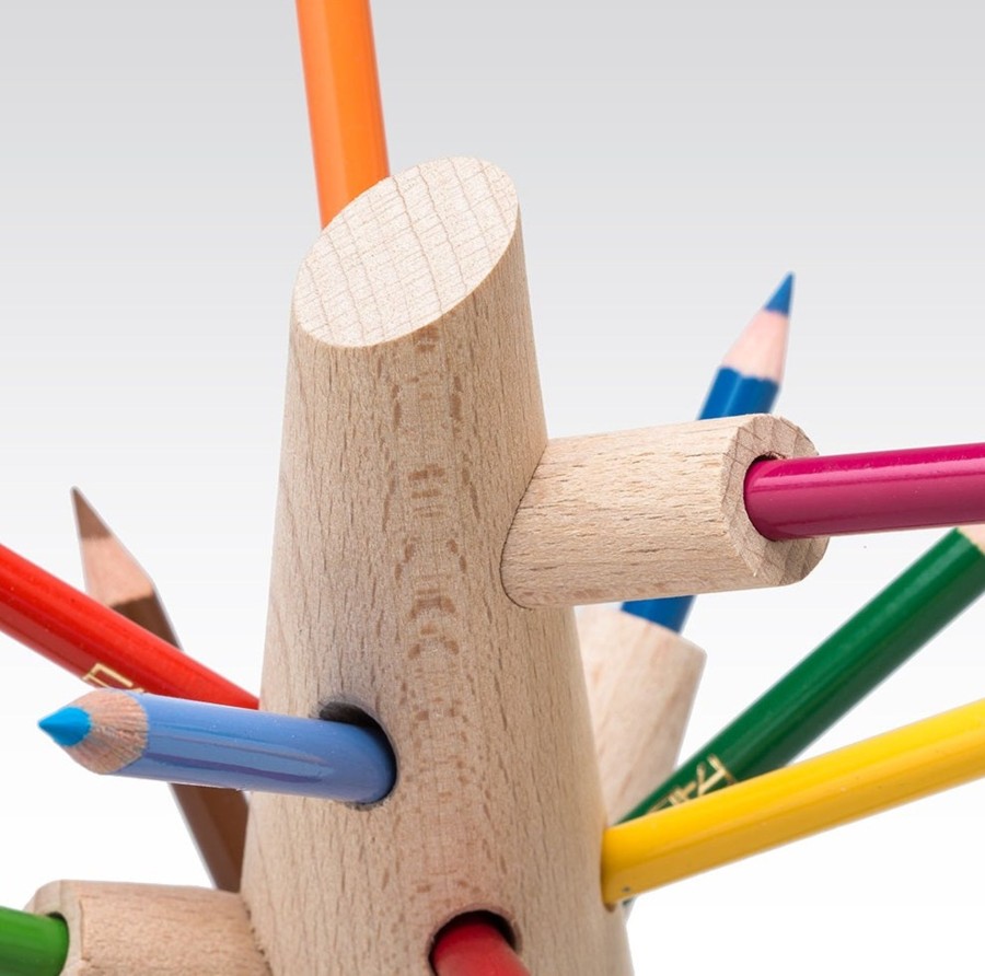 Play & Learn Fabriano Colouring | Pencil Tree Holder